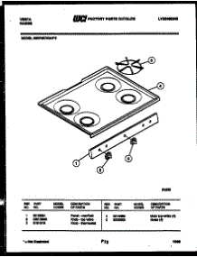 03 - Cooktop Parts parts for Frigidaire Range 30DGMCWAN4 from AppliancePartsPros.com