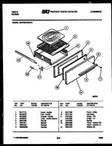 07 - Broiler Drawer Parts parts for Frigidaire Range 30DGMCWAN4 from AppliancePartsPros.com