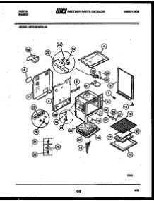 04 - Body Parts parts for Frigidaire Range 30TESKWED4 from AppliancePartsPros.com
