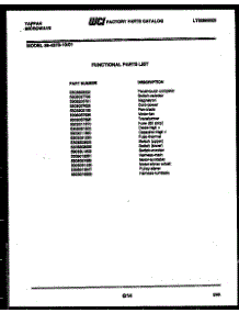 06 - Door Parts parts for Frigidaire Range 30DPMCWAN5 from AppliancePartsPros.com
