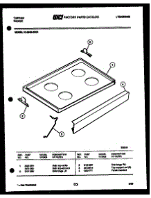 03 - Cooktop Parts parts for Frigidaire Range 31-2649-00-01 from AppliancePartsPros.com