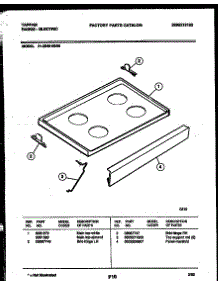 03 - Cooktop Parts parts for Frigidaire Range 31-2649-00-05 from AppliancePartsPros.com