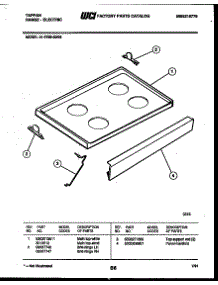 03 - Cooktop Parts parts for Frigidaire Range 31-2759-00-04 from AppliancePartsPros.com