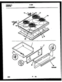 06 - Cooktop And Drawer Parts parts for Frigidaire Range 31-5592-23-01 from AppliancePartsPros.com