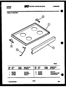 07 - Cooktop Parts parts for Frigidaire Range 31-2549-00-01 from AppliancePartsPros.com