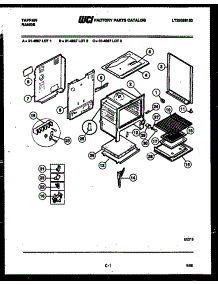 03 - Body Parts parts for Frigidaire Range 31-4667-18-02 from AppliancePartsPros.com
