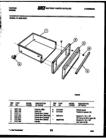 07 - Drawer Parts parts for Frigidaire Range 31-4999-08-01 from AppliancePartsPros.com