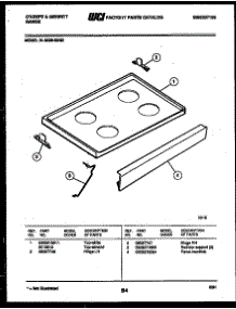 07 - Cooktop Parts parts for Frigidaire Range 31-6239-23-02 from AppliancePartsPros.com