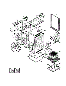 03 - Body parts for Frigidaire Range 31-3982-00-02 from AppliancePartsPros.com