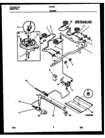 03 - Burner Parts parts for Frigidaire Range 30-3053-00-01 from AppliancePartsPros.com