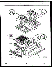 05 - Cooktop And Broiler Drawer Parts parts for Frigidaire Range 30-3053-00-01 from AppliancePartsPros.com