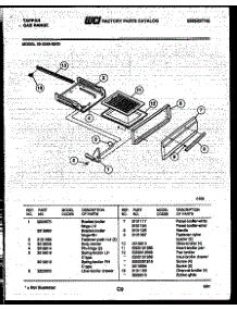 04 - Broiler Drawer Parts parts for Frigidaire Range 30-3350-00-01 from AppliancePartsPros.com