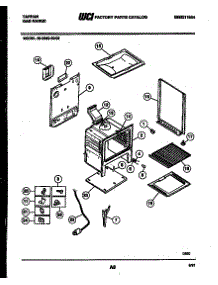 07 - Body Parts parts for Frigidaire Range 30-3350-00-02 from AppliancePartsPros.com