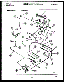 06 - Burner, Manifold And Gas Control parts for Frigidaire Range 30-3859-00-01 from AppliancePartsPros.com