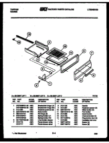07 - Broiler Drawer Parts parts for Frigidaire Range 30-3657-00-03 from AppliancePartsPros.com