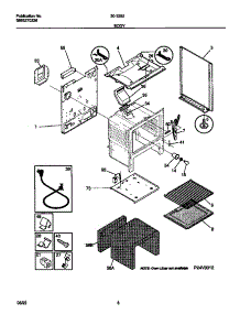 04 - Body parts for Frigidaire Range 30-3352-00-04 from AppliancePartsPros.com