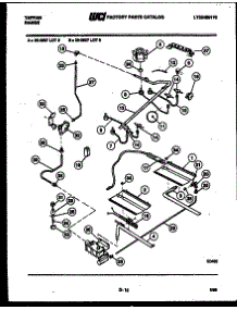 05 - Burner, Manifold And Gas Control parts for Frigidaire Range 30-3857-00-05 from AppliancePartsPros.com