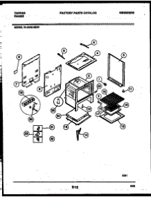 04 - Body Parts parts for Frigidaire Range 31-2442-00-01 from AppliancePartsPros.com
