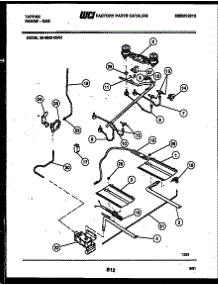 06 - Burner, Manifold And Gas Control parts for Frigidaire Range 30-3859-23-04 from AppliancePartsPros.com