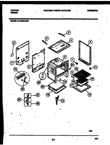 04 - Body Parts parts for Frigidaire Range 31-2452-00-01 from AppliancePartsPros.com