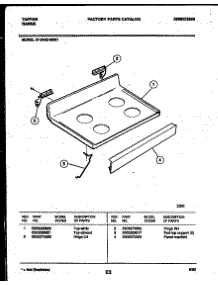 07 - Cooktop Parts parts for Frigidaire Range 31-2442-00-01 from AppliancePartsPros.com