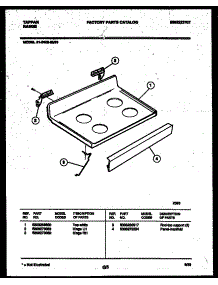 07 - Cooktop Parts parts for Frigidaire Range 31-2452-00-01 from AppliancePartsPros.com
