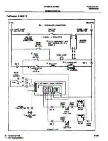 10 - Wiring Diagram parts for Frigidaire Range 30-3982-23-05 from AppliancePartsPros.com