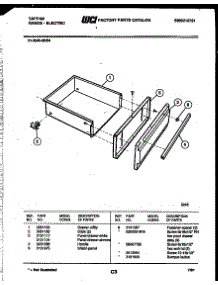 05 - Drawer Parts parts for Frigidaire Range 31-2649-00-04 from AppliancePartsPros.com