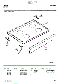 Electric Range Page 2 parts for Tappan Range 31-2759 from AppliancePartsPros.com