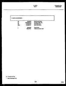 03 - Body Parts parts for Frigidaire Range 31-2852-23-01 from AppliancePartsPros.com
