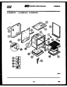03 - Body Parts parts for Frigidaire Range 31-3437-00-01 from AppliancePartsPros.com