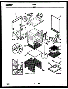 03 - Body Parts parts for Frigidaire Range 31-3592-23-01 from AppliancePartsPros.com
