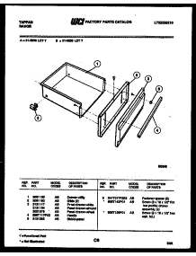07 - Drawer Parts parts for Frigidaire Range 31-2538-23-07 from AppliancePartsPros.com