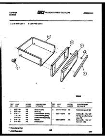 05 - Drawer Parts parts for Frigidaire Range 31-3348-00-05 from AppliancePartsPros.com