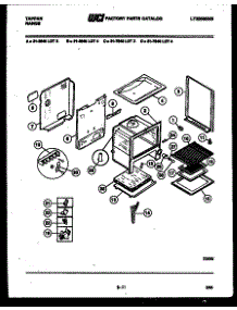 03 - Body Parts parts for Frigidaire Range 31-3648-00-04 from AppliancePartsPros.com