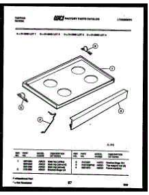 04 - Cooktop Parts parts for Frigidaire Range 31-3858-66-03 from AppliancePartsPros.com