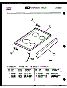 04 - Cooktop Parts parts for Frigidaire Range 31-3968-23-02 from AppliancePartsPros.com