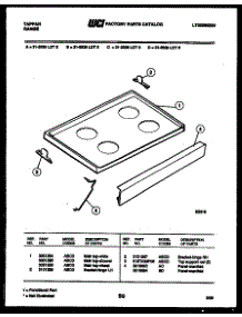 04 - Cooktop Parts parts for Frigidaire Range 31-6538-23-05 from AppliancePartsPros.com