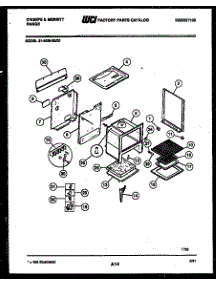 04 - Body Parts parts for Frigidaire Range 31-6239-00-02 from AppliancePartsPros.com