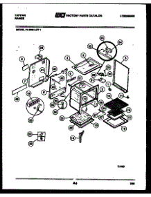 04 - Body Parts parts for Frigidaire Range 31-6969-00-01 from AppliancePartsPros.com