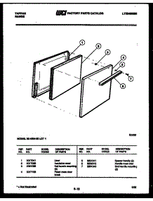 04 - Door Parts parts for Frigidaire Range 32-1004-23-01 from AppliancePartsPros.com