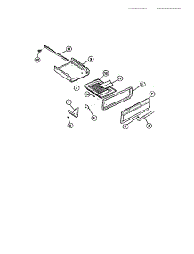 05 - Broiler Incl. Door parts for Frigidaire Range 32-1007-00-04 from AppliancePartsPros.com