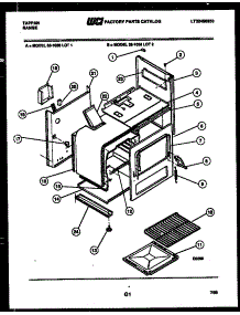 03 - Body Parts parts for Frigidaire Range 32-1038-23-01 from AppliancePartsPros.com