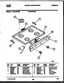 03 - Cooktop Parts parts for Frigidaire Range 32-1039-23-07 from AppliancePartsPros.com