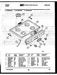 03 - Cooktop Parts parts for Frigidaire Range 32-2539-00-03 from AppliancePartsPros.com