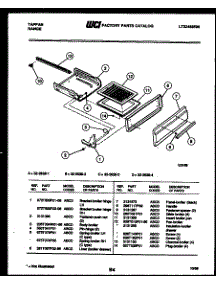 06 - Broiler Drawer Parts parts for Frigidaire Range 32-2638-00-04 from AppliancePartsPros.com
