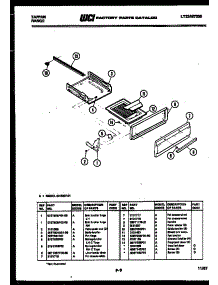 04 - Broiler Drawer Parts parts for Frigidaire Range 32-2207-00-01 from AppliancePartsPros.com