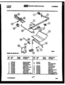 05 - Burner, Manifold And Gas Control parts for Frigidaire Range 32-1004-00-01 from AppliancePartsPros.com