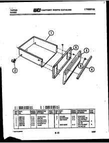 07 - Drawer Parts parts for Frigidaire Range 31-7647-66-02 from AppliancePartsPros.com