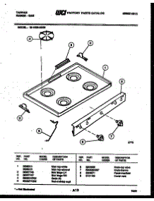03 - Cooktop Parts parts for Frigidaire Range 32-1009-00-06 from AppliancePartsPros.com